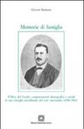 Memorie di famiglia. Il libro dei Foschi: comportamenti demografici e sociali di una famiglia meridionale del ceto intermedio (1594-1963)