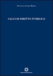 Saggi di diritto pubblico