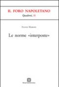 Le norme «interposte»