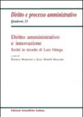 Diritto amministrativo e innovazione. Scritti in ricordo di Luis Ortega