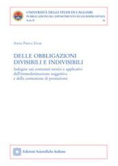 Delle obbligazioni divisibili e indivisibili