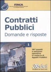 Contratti pubblici. Domande e risposte