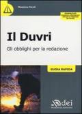 Il Duvri. Gli obblighi per la redazione. Guida rapida