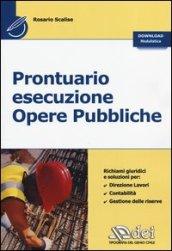 Prontuario esecuzione opere pubbliche