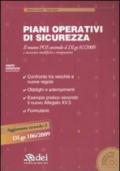 Piani operativi di sicurezza. Il nuovo POS secondo il DLgs 81/2008 e successive modifiche e integrazioni. Con CD-ROM