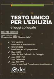 Testo unico per l'edilizia e leggi collegate