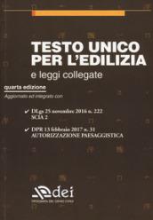 Testo unico per l'edilizia e leggi collegate
