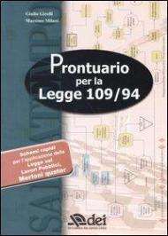 Prontuario per la Legge 109/94