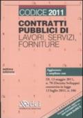 Contratti pubblici di lavori, servizi, forniture