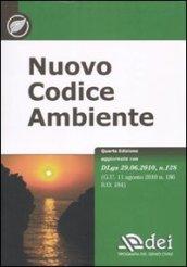 Nuovo codice ambiente