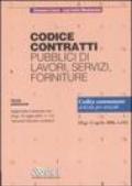 Codice contratti pubblici di lavori, servizi, forniture