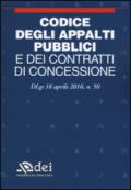 Codice degli appalti pubblici e dei contratti di concessione. Dlgs 18 aprile 2016 n. 50