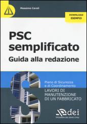 PSC semplificato. Guida alla redazione