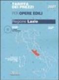 Tariffa dei prezzi per opere edili. Regione Lazio. Con CD-ROM. 1.