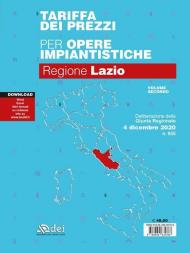 Tariffa dei prezzi per opere impiantistiche 2020. Regione Lazio. Vol. 2