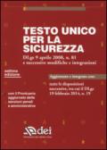 Testo unico per la sicurezza