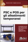 PSC e POS per gli allestimenti temporanei.