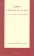 Genere e mutamento sociale. Le donne tra soggettività, politica e istituzioni