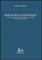 Per altezza d'ingegno. Aspetti e figure dell'attività letteraria calabrese tra Otto e Novecento