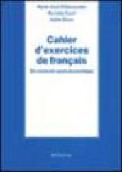 Cahier d'exercices de francais. En contexte socio-économique