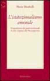 L'istituzionalismo amorale. L'esperienza dei patti territoriali in una regione del Mezzogiorno