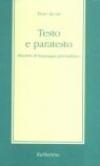 Testo e paratesto. Itinerari di linguaggio giornalistico