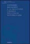 Giovanni Malagodi e la questione liberale nell'Italia repubblicana