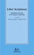 Liber scripturae. Miscellanea in onore di p. Francesco Tudda ofm