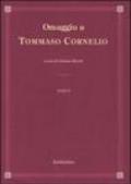 Omaggio a Tommaso Cornelio. Ediz. italiana e latina