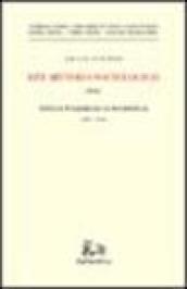 Del metodo sociologico. Studi e polemiche di sociologia