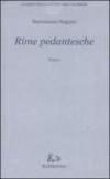 Rime pedantesche