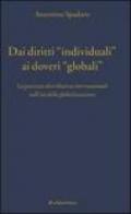 Dai diritti «individuali» ai doveri «globali». La giustizia distributiva internazionale nell'età della globalizzazione