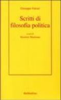 Scritti di filosofia politica