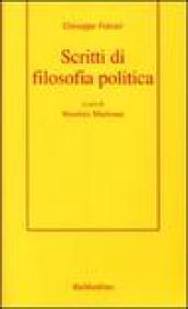 Scritti di filosofia politica