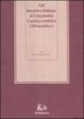 Dodicesimo incontro italiano di linguistica Camito-semitica (Afroasiatica). Atti del Convegno (Ragusa, 6-9 giugno 2005). Ediz. multilingue