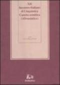 Dodicesimo incontro italiano di linguistica Camito-semitica (Afroasiatica). Atti del Convegno (Ragusa, 6-9 giugno 2005). Ediz. multilingue