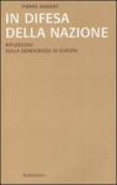 In difesa della nazione. Riflessioni sulla democrazia in Europa