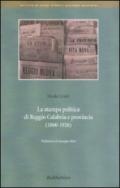 La stampa politica di Reggio Calabria e provincia (1860-1926)