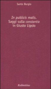 «In publicis malis». Saggi sulla «constantia» in Giusto Lipsio