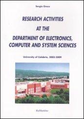 Research activities at the department of electronics computer and system sciences