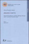 Ebraismo e diritto. Studi sul diritto ebraico e gli ebrei nell'impero romano scelti e raccolti da Francesco Lucrezi