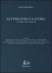 Letteratura e lavoro. Conversazioni critiche