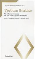 Verbum gratiae. Miscellanea in ricordo del prof. don Giovanni Berlingieri