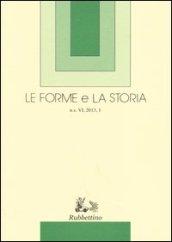 Le forme e la storia (2013). 1.