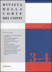 Rivista della Corte dei Conti (2016): 3-4