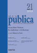 Res publica (2018). Vol. 21: Gioacchino Ventura fra tradizione e rivoluzione.