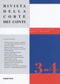 Rivista della corte dei conti (2018). Vol. 3-4