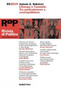 Rivista di politica (2019). Vol. 1: Europa e l'umanità. Tra particolarismo e cosmopolitismo, L'.