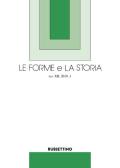 Le forme e la storia (2019). Vol. 1