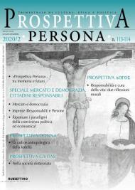 Prospettiva persona. Trimestrale di cultura, etica e politica (2020). Vol. 113-114